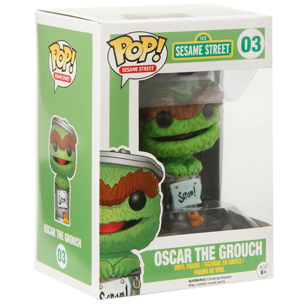 Funko POP #03 Sesame Street Oscar the Grouch Figure